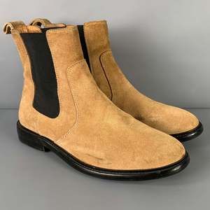 ISABEL MARANT -Galna- Tan Suede Chelsea Boots